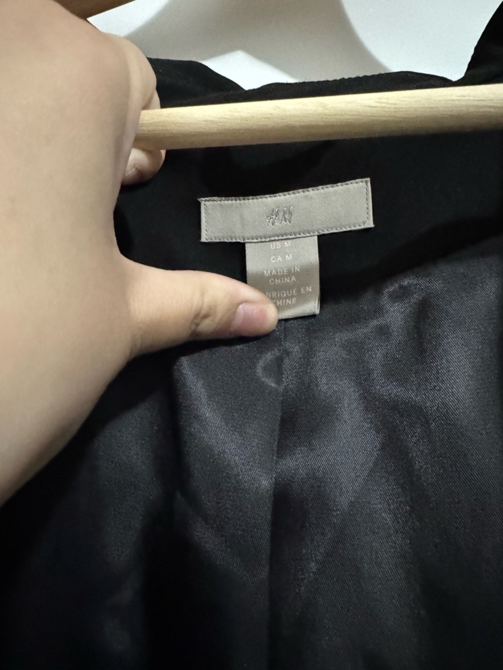 H&M Black Open-Front Women's Blazer - Picture 2 of 2